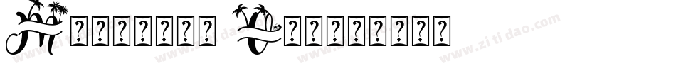 Monogram Veg字体转换